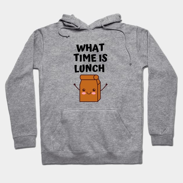 What Time Is Lunch? Hoodie by Dosunets